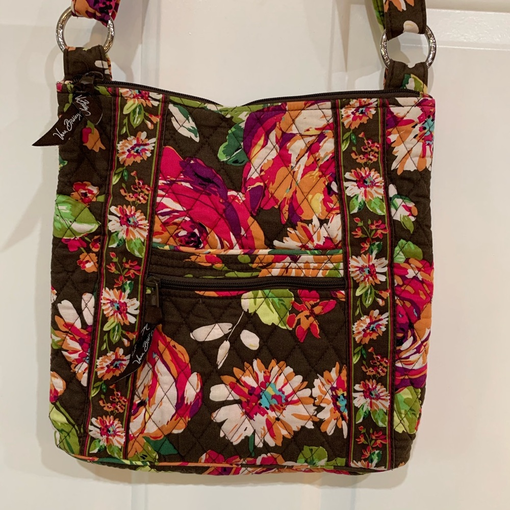 Vera Bradley Hipster Crossbody in English Rose